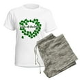 thumbnail image 5 of CafePress - The Luck Of The Irish Women's Light Pajamas - Women's Short Sleeve Print T-Shirt and Pants Light Cotton Pajama Set, 5 of 7