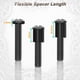 thumbnail image 3 of WALI Juego de accesorios de montaje universal para TV que incluye tornillos para TV M4 M5 M6 M8 y espaciador para la mayoría de televisores de hasta 80 pulgadas (UVSP), negro, 3 of 5