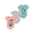 thumbnail image 2 of Disney Minnie Mouse 3 Pack Bodysuit Set (Baby Girls), 2 of 5
