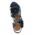 thumbnail image 3 of Spring Step L'Artiste Shelly – Women's Hand-Painted Floral Leather Platform Sandal with Adjustable Ankle Strap - Artistic Block Heel For Everyday Wear, 3 of 7