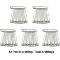 thumbnail image 5 of 60pcs Large Safety Pins - Durable Rust-resistant Nickel Plated Steel Pins, 5 of 5
