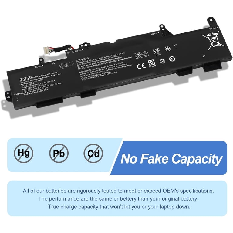 A 23 Batteries 4 Pack A AMANDA SS03XL 933321-855 Battery For Hp EliteBook 840 G5 G6 EliteBook 730 735 740 745 830 836 846 ZBOOK 14U G6 Series HSN-I12C HSTNN-LB8G (11.55V 50Wh Elitebook 850 G1 Battery A 23 Batteries 4 Pack A AMANDA SS03XL 933321-855 Battery For Hp EliteBook 840 G5 G6 EliteBook 730 735 740 745 830 836 846 ZBOOK 14U G6 Series HSN-I12C HSTNN-LB8G (11.55V 50Wh Elitebook 850 G1 Battery