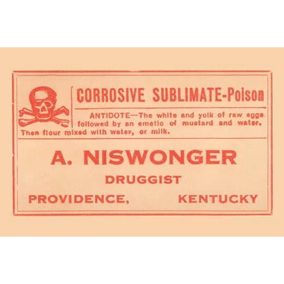 Corrosive sublimate-Fine Art Canvas Print (20" x 30")