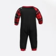 thumbnail image 4 of Chemise d'Automne Familiale Haut Pantalon à Carreaux Style de Noël Ensemble Quotidien (Rouge P Papa), 4 of 9
