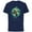 Navy, variant on Lucasfilm Willow Movie General Kael on Horse Illustrated - Short Sleeve Cotton T-Shirt for Adults - Customized-Black