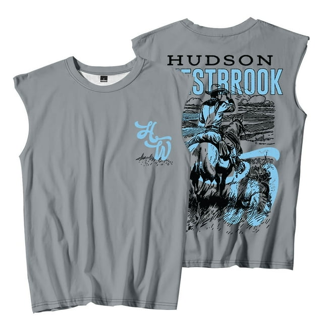 T-Shirts Sans Manches Cowboy Hudson Westbrook Take Your Time Tour Merch Été Mode Unisexe Tee