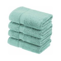 Egyptian Cotton 900 GSM Hotel Quality 4-Piece Hand Towel Set Seafoam