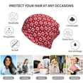 thumbnail image 5 of Disketp Ladybugs And White Dots Slouchy Beanie Hip-Hop Soft Lightweight Running Beanie Adult Hats Chemo Cap for Men Women, 5 of 8