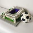 thumbnail image 2 of 4800+pcs Madrid Soccer Stadium with Soccer Ball Micro Mini Building Blocks Toy Set Creating an Exclusive Football Field, Proud Exhibits and Gift for Adult Fans, Challenging Artistic Works, 2 of 8