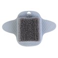 thumbnail image 1 of Masajeador de ducha gris para una piel suave y tersa, exfoliante revitalizante para pies, 1 of 7