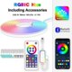 thumbnail image 4 of Smart RGBIC LED Strip Neon Flex Rope Lights Remote Control Bluetooth Music Party, 4 of 5