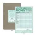 thumbnail image 3 of Where's My Money? Weekly Spending Tracker Budget Finance AF Planning Pad, Aqua, 3 of 6