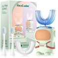 thumbnail image 1 of Cepillo de dientes eléctrico Rexcodar ultrasónico en forma de U para niños de 6 a 12 años, 1 of 7