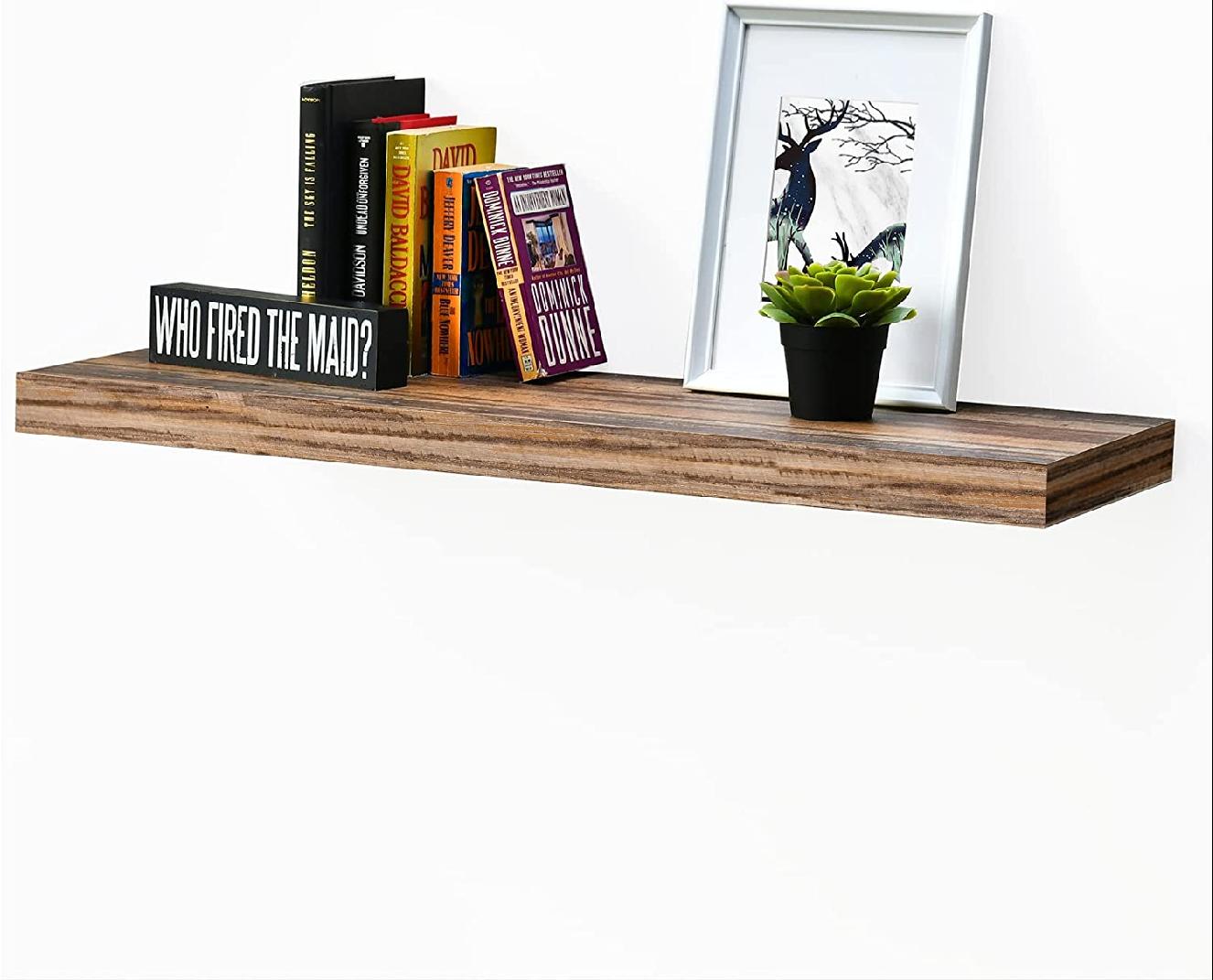 Wall Shelves, Floating Wall Shelf Large Floating Shelves, Retro