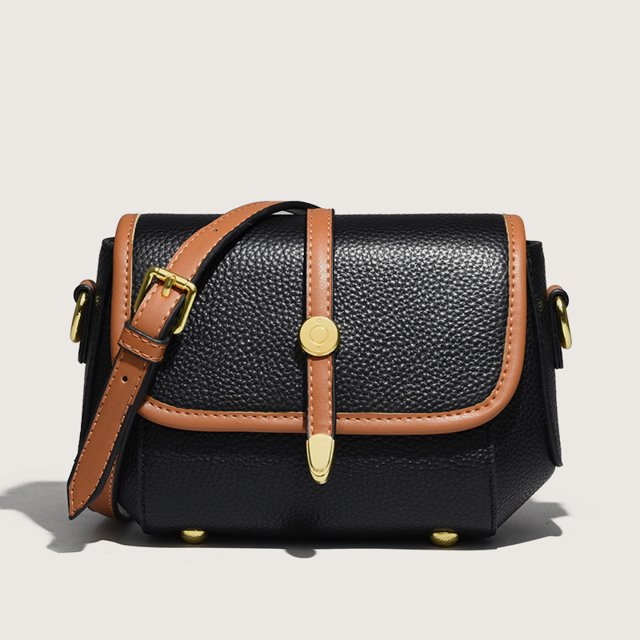 Bolso bandolera para mujer, de piel auténtica, de moda para primavera y verano, pequeño bolso cuadrado, bandolera, bolso de hombro, bolso pequeño de piel de vaca de color contrastante