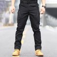 thumbnail image 2 of Men's Tactical Outdoor Pants Multi-Pocket Ripstop Stretch Work Cargo Pants, 2 of 8
