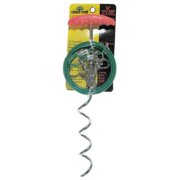Petmate 3439815 15' Tie-Out With 16" Stake