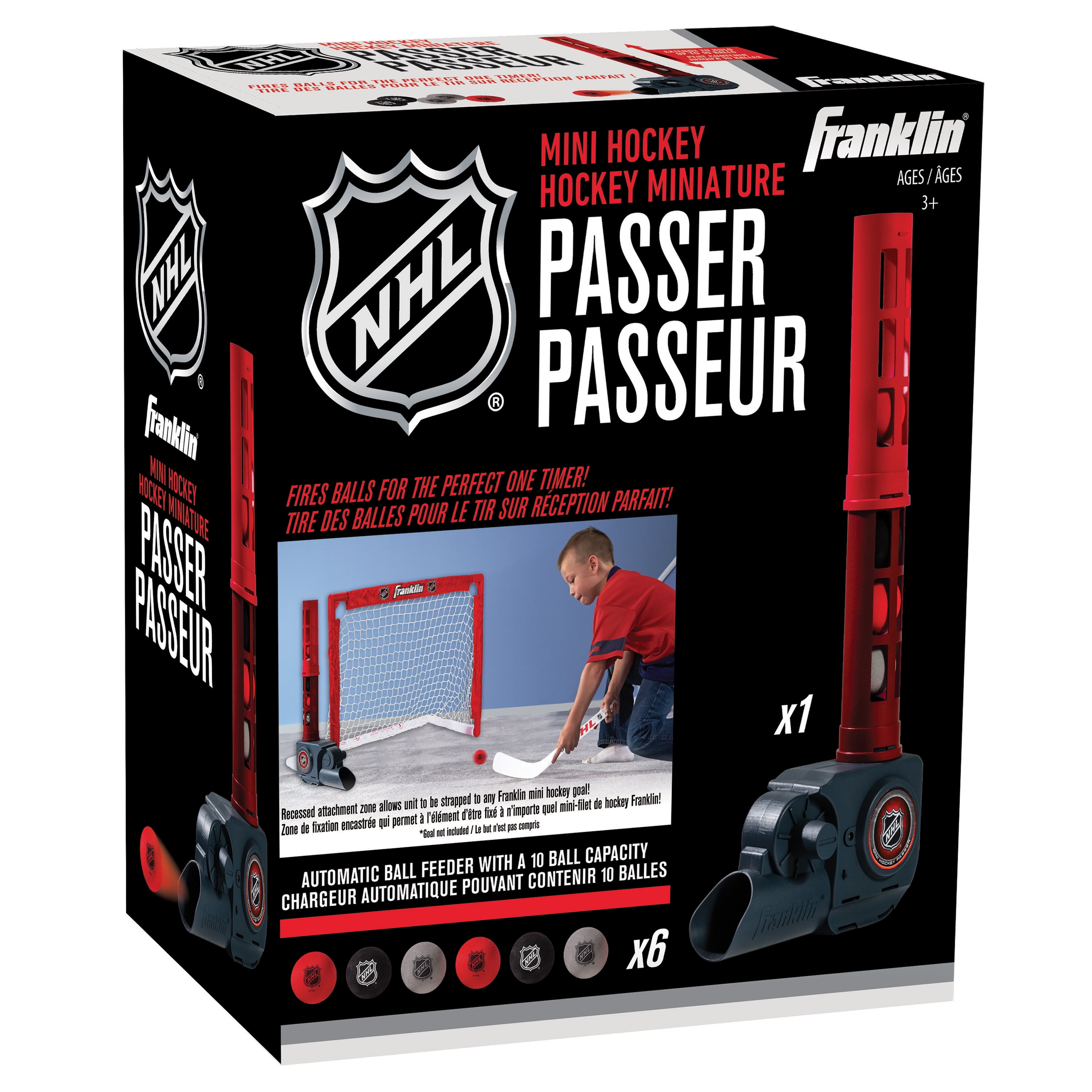 Franklin Sports NHL Automatic Mini Hockey Ball Passer