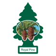 thumbnail image 1 of Ambientador para coche LITTLE TREES Royal Pine, paquete de 12, 1 of 6