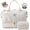 Beige, variant on Travel Duffel Bag - Versatile Weekender Bag for Women, Puffer Carry On & Overnight Bag for Short Trips, Coffee Brown