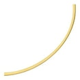 thumbnail image 1 of Collier Omega Réversible en Or Bicolore 4.0mm 14k 17 Pouces, 1 of 3