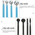 thumbnail image 2 of 1 Set DIY Polymer Clay Sculpting Tools Clay Carving Tools Pottery Modeling Tools, 2 of 8