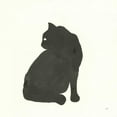 thumbnail image 2 of Paschke, Chris 26x26 Black Ornate Wood Framed with Double Matting Museum Art Print Titled - Black Cat IV, 2 of 4