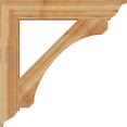 thumbnail image 3 of Ekena Millwork 6"W x 40"D x 40"H Legacy Traditional Rough Sawn Bracket, Western Red Cedar, 3 of 4