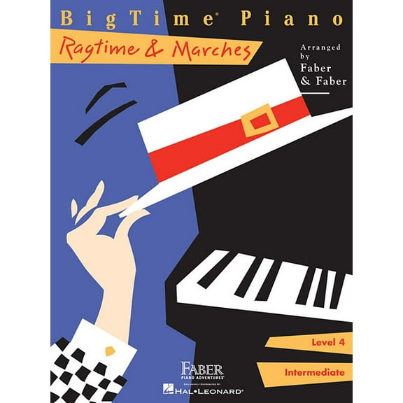 Bigtime Piano Ragtime & Marches - Level 4, (Paperback)