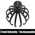Electric Octopus Claw Scalp Massager, Hands Free Therapeutic Head