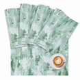 thumbnail image 2 of Green Abstract Art Placemats Set of 4,Wipeable Washable Table Mats for Dining Tables, Modern Oil Painted Place Mats for Kitchen Event Party Tabletop Decor, 2 of 9