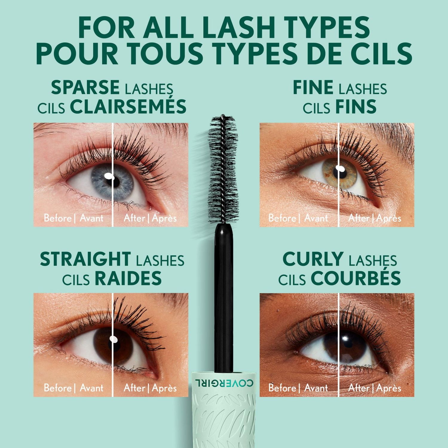 COVERGIRL Lash Blast Cleantopia Mascara, Volumizing, Plant-Powered Clean Vegan Formula