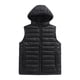 thumbnail image 2 of Ceisia Men's Fleece Lined Sleeveless Waistcoat with Detachable Cap Zipper Pockets Casual Gift Hooded Outerwear, 2 of 7