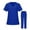 Royal Blue, variant on Fgvctg Scrubs for Women Set Loose Medical Uniforms Petite V Neck Yoga Scrub Pants and Tops Nursing Top Scrub Joggers Med Couture Scrubs Turquoise L