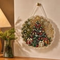 thumbnail image 7 of Dalang Christmas Wall Plaque, Rhinestone Acrylic Door Decoration, Bright Holiday Window Mantel Porch Seasonal Hanging Home Accent, 7.9 in, 7 of 7