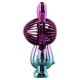 thumbnail image 3 of High Quality Fan 1 Set Blue Gradient Charging Cable Electroplating Handheld, 3 of 9