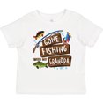 thumbnail image 3 of Inktastic Gone Fishing with My Grandpa Boys or Girls Baby T-Shirt, 3 of 5