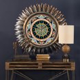 thumbnail image 4 of Mandala Flower Special Shaped Diamond Painting Wall Clock DIY Mosaic Picture Kit, 4 of 9