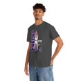 thumbnail image 2 of Los Angeles Dalton Knecht #4 3 Point jumpshot tired game Basketball Cartoon Unisex Heavy Cotton Tee-KBDK003-Dark Heather-3XL, 2 of 3