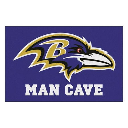 Baltimore Orioles Rug - NFL - Baltimore Ravens Man Cave Starter Rug 19