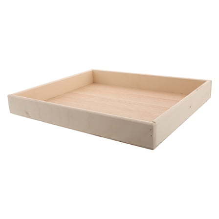 Luxshiny Brown Sandbox Outdoor and Indoor Sand Storage Container