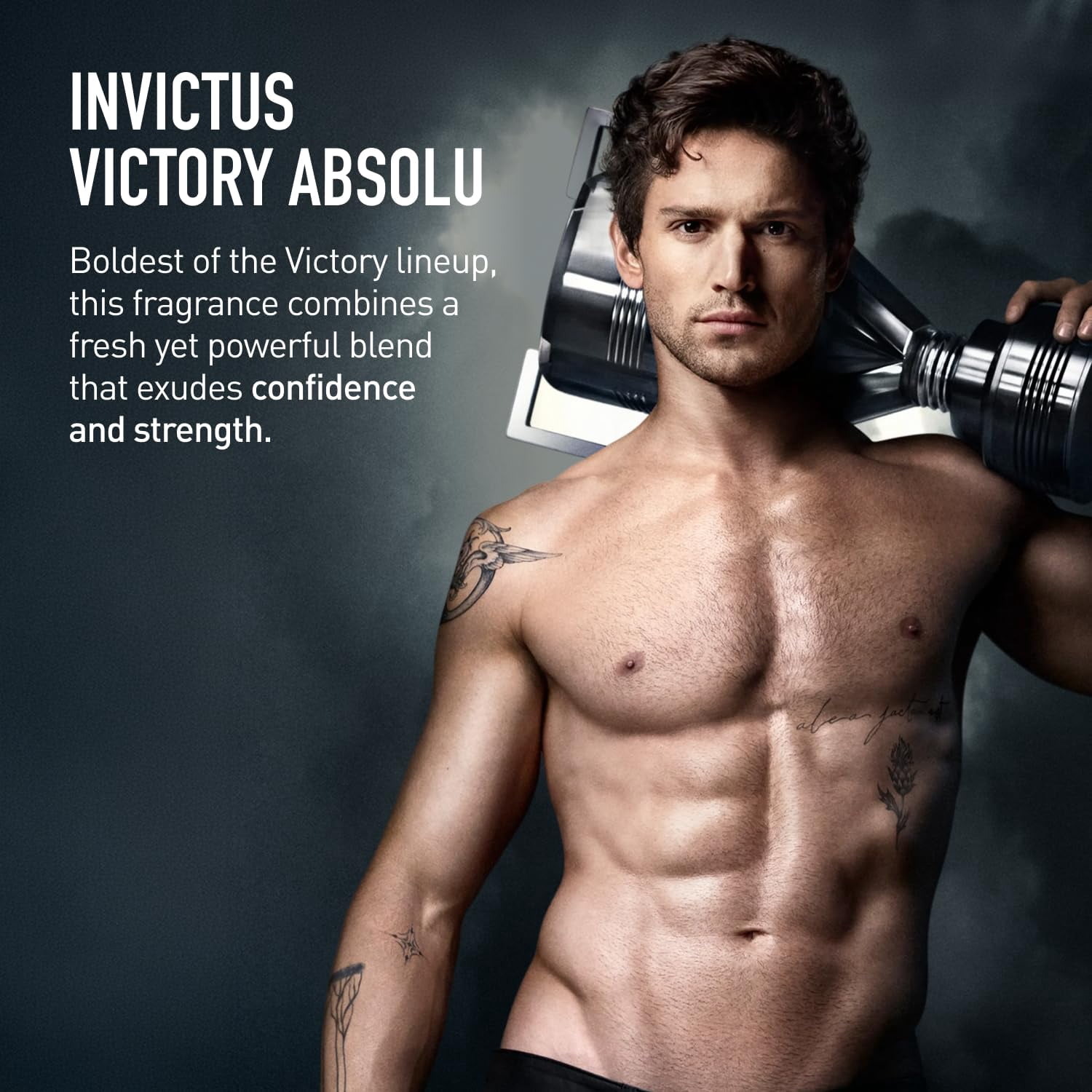 Paco Rabanne Men's Invictus Victory Absolu Parfum 3.4 oz Fragrances 3349668641833