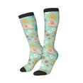 thumbnail image 2 of Balery Elephant And Flowers Fun Novelty Socks Men'S Women'S Crew Socks Funny Crazy Novelty Socks Quirky And Cool Socks, 2 of 9