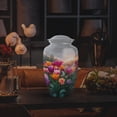 thumbnail image 6 of Yatskia Garden Tulip Sunset Urn for Ashes Adult Male, Decorative Urns for Human Ash, Large Burial Urns for Human Ashes Adult Female, (Classic 10 Inch and 3 Inch), 6 of 8