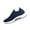 Blue, variant on High Tops Men Sneaker Wedges Sneakers Fashion Breathable Men's Leisure Casual Outdoor Slip On Shoes Men's Sneakers Sleek Mid Sneaker Men
