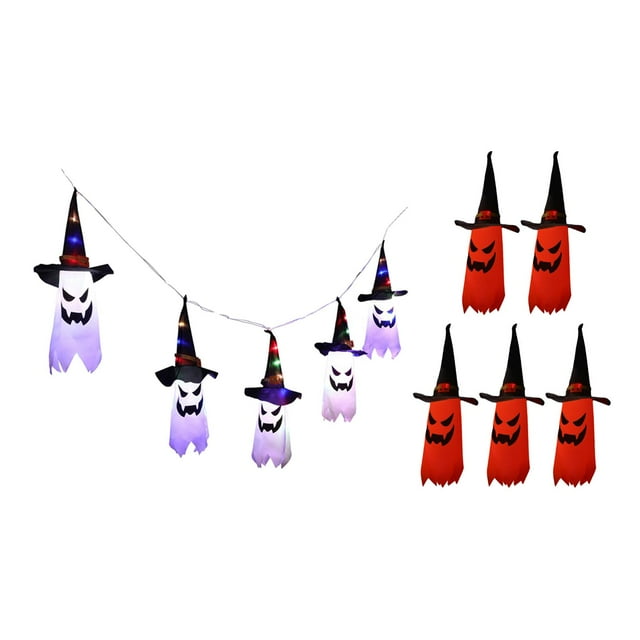 2 Uds Luces De Cadena LED Luces De Cadena De Decoración De Halloween