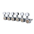 thumbnail image 2 of Afinadores con bloqueo de guitarra Guyker 6 In-line 1:18 Chrome, 2 of 6