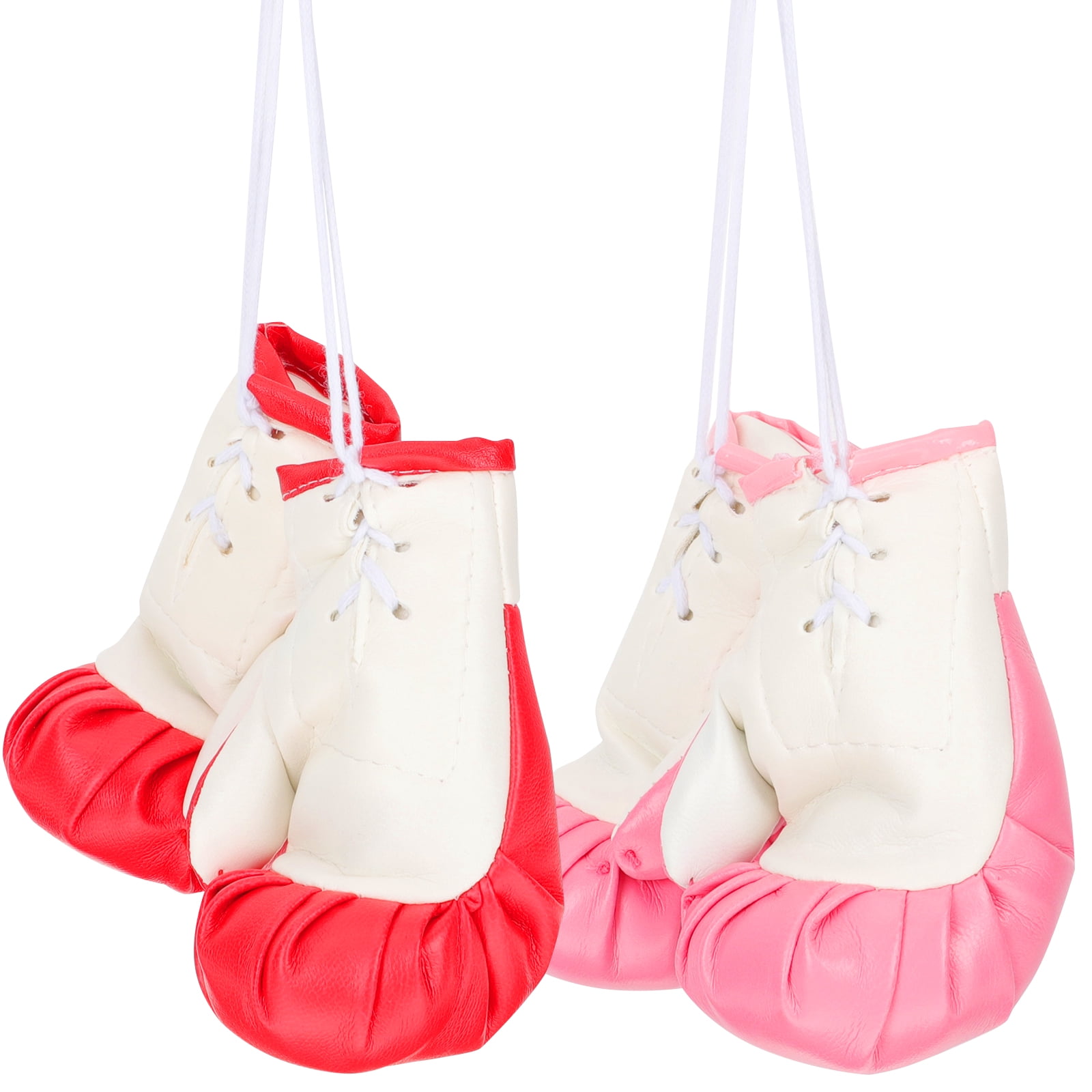 Frcolor 2 Pairs Mini Boxing Gloves Miniature Boxing Gloves Souvenirs