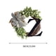 thumbnail image 2 of 26 Letters Decorative Wreath Door Hanging Home Decor Letters With Knot Pendant Rattan Ring Wall Decoration Window Decoration Pendant, 2 of 4