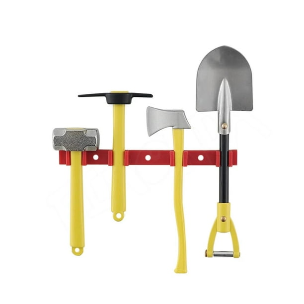 Scale Accessories Metal Shovel Hammer Pickaxe Axe Set for 1 10 RC